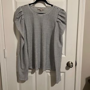 Loft Stripe Balloon Tunic